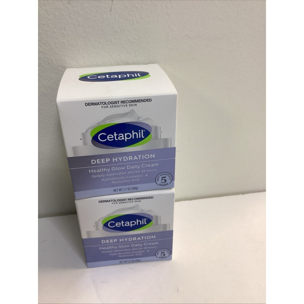 Cetaphil Deep Hydration Healthy Glow Daily Cream W/ Hyaluronic Acid 1.7 Oz - Picture 7 of 16